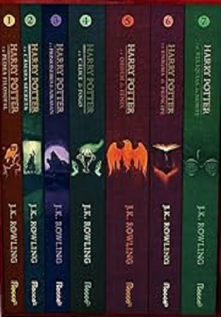 Todos os livros da saga Harry Potter