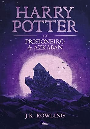 Terceito livro da saga Harry Potter em roxo